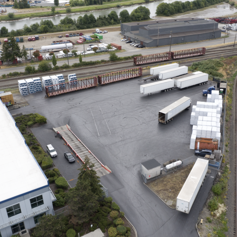 Paper-Transportation-Distributor-Rail-Transfer-Tacoma-Washington-USA